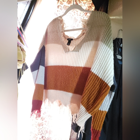 Cropped sweater shirt - Picture 2 of 7